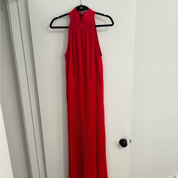 Boohoo Dresses & Skirts - Red High Neck Maxi Dress